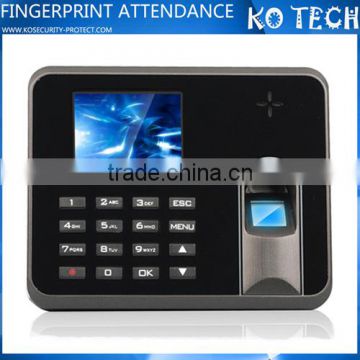 KO-M5 time and attendance fingerprint employee clock terminal