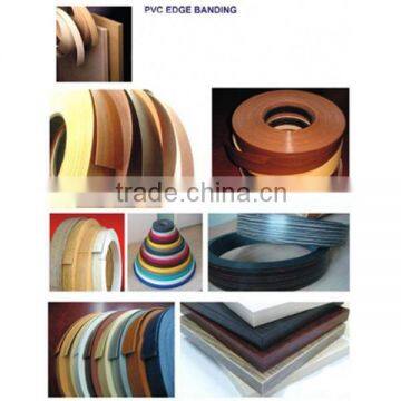 Manufacture high quality pvc edge banding for furniture, kitchen, cabinet, table, office furniture