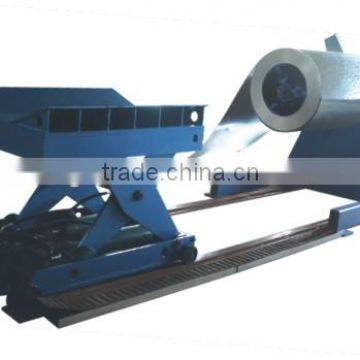 auto hydraulic decoiler with pressing arm