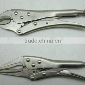 curved jaw locking plier long jaw lock plier automobile repair tools