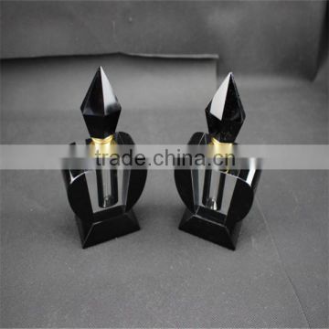 Luxurious human body oil black crystal perfume bottle                        
                                                Quality Choice