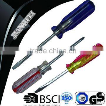 New Colorful Transparent PVC Handle Screwdriver