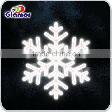 New beautiful LED snowflake christmas motif lights for garden decoration