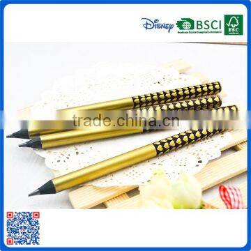 high quality OEM black wooden pencil for gift