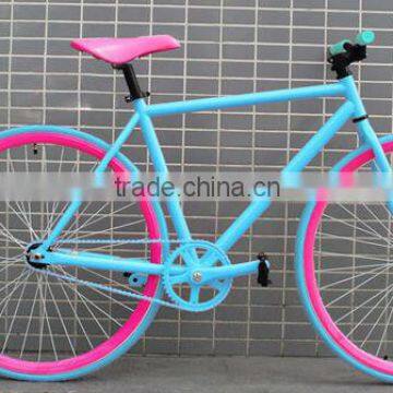 Fixed gear bike!!! colorfoul/cool/shining/Made in China!!!