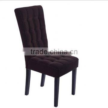 Luxry fabric fashionable High back Dining chair Y414