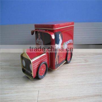 Cute Cat-shaped gift can for trucky suger/candy