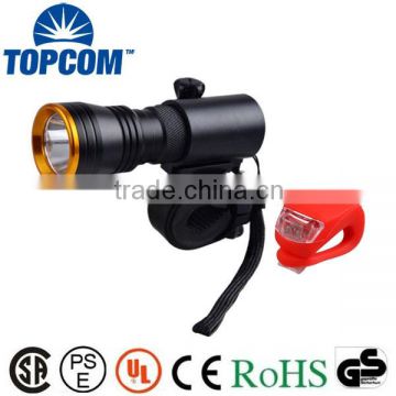 Frame Placement Bike LED Light Best Selling 800lm LED Bike Light With Rear Light