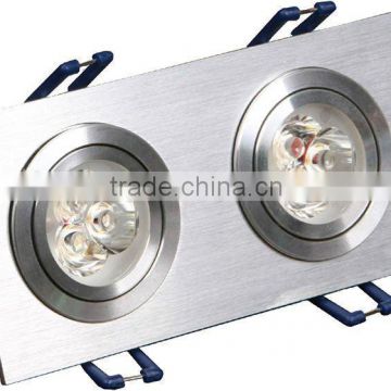 6W LED ceiling fixture