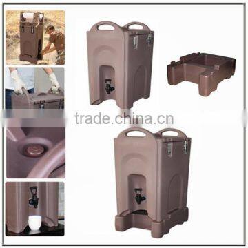 Cafe equipment, plastic thermal beverage server, beverage server with PU insulation