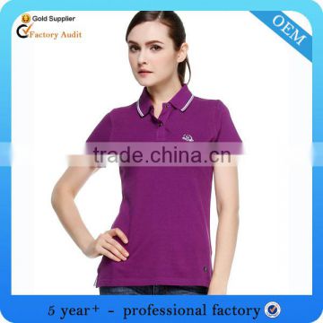 ladies polo collar t-shirt