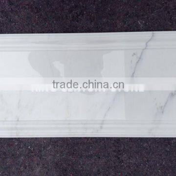 popular venato marble baseboard skirting with blue vein