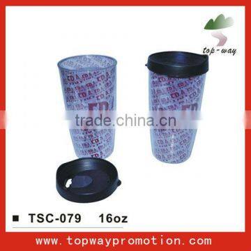 supply various kinds 16oz. double-wall acrylic tumbler