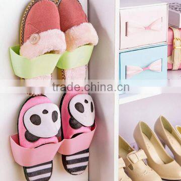 Shoe Rack Simple Designs Cheap Shoes Storage Box Plastic photo-6