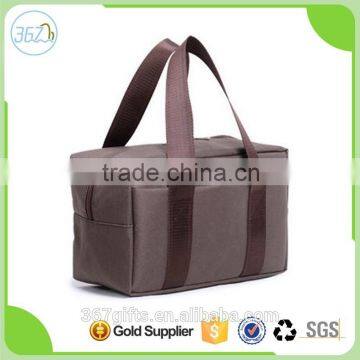 High Quality Picnic Outdoor 600D Polyester Cooler Bag with Nylon Webbing