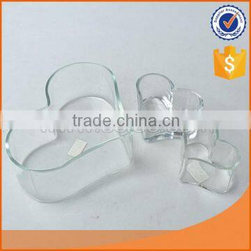 glass vases wholesale cheap heart-shaped glass vases