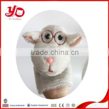 sheep plush Hand puppets toys lovely sheep animal soft hand puppet