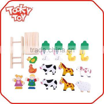 New Design Educational Miniature Wooden House Crafts Diy Animal Toy photo-2