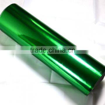 Green 3M chrome vinyl flexible PVC bubble wrap