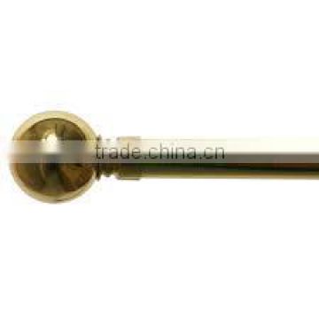 modern gold curtain pipe for window hardware