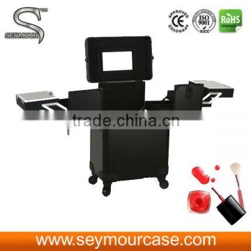 Wholesale Make Up Wheel Cosmetic Case