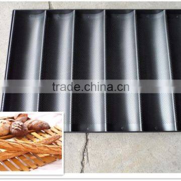 Aluminum alloy frame baguette oven baking tray