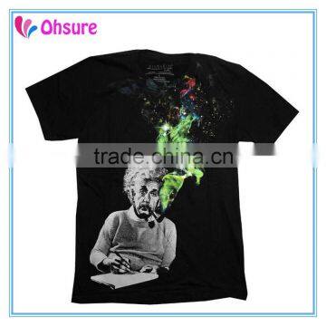 100% cotton fashion special printing womens short sleeve t shirt