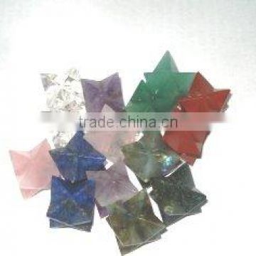 Gemstone Merkaba stars