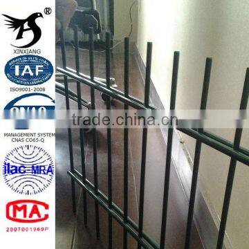 double rod wire mesh fence panel