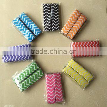 Chevron icy pole popsicle holder pop ice sleeves