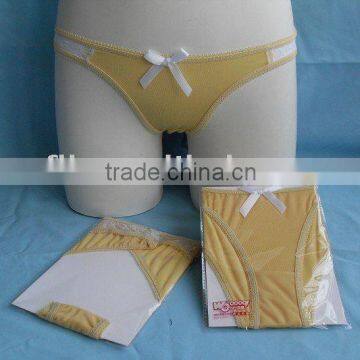 Lady Underwear with Mesh Lace(japanese panties) FLH-WRU01