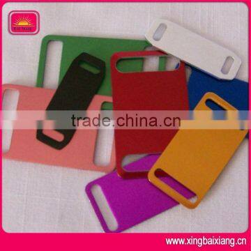 anodized colorful metal pet id plates