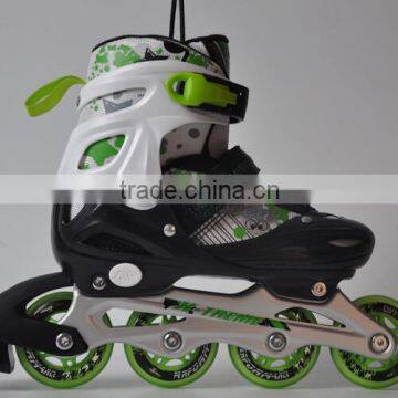 Quality and safety size adjustable inline skate for kids with ce