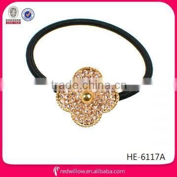 The biggest global hair accessory manufacturer flower fancy plastic hair ties