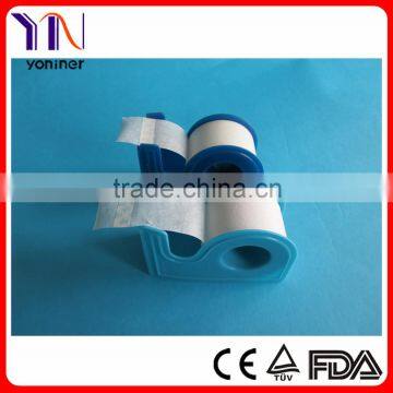 paper tape with blue dispenser