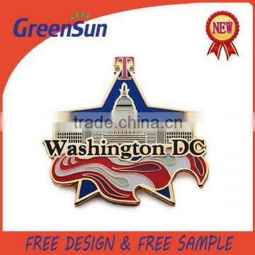 China factory price special design enamel lapel pin