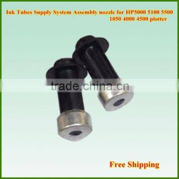 Compatible new Ink Tubes Supply System Assembly nozzle For HP designjet 1050 4000 4500 5000 5100 5500 Plotter