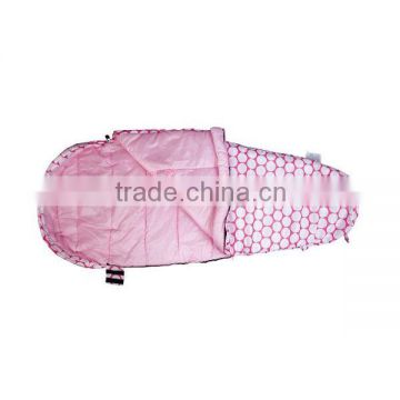 Pink outdoor children camping travel sleeping bags for girl