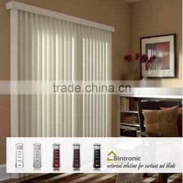 Bintronic Taiwan Accessories Curtain And Motor Motorized Vertical Blinds For Corner Curtain Track
