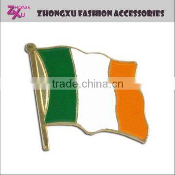 Ireland Flag Lapel Pin Custom Country Flag Lapel Pin