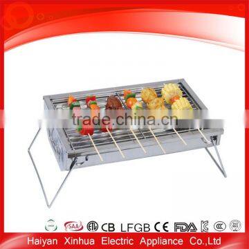 Outdoor smokeless portable grill bbq stove