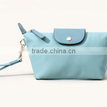 nice style wholesale makeup bags comestic bags blue makeup bags