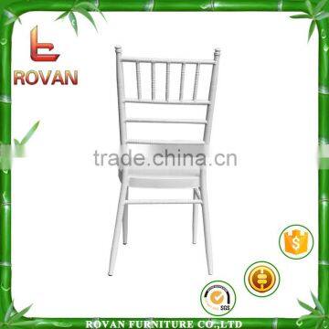 Good Quality Chiavari Chair Iron Tiffany Chair White Color Wedding Chair photo-4