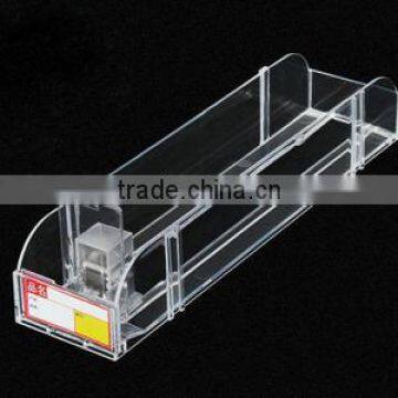 shelf pusher system for display