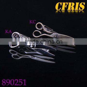 New Scissor Design Tie Clip,Factory Wholesale Tie Clip