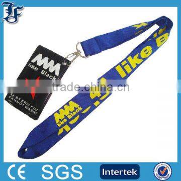 High quality id card lanyard neck strap printed by lanyard printing machine