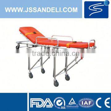 hospital emergency connecting stretcher cart