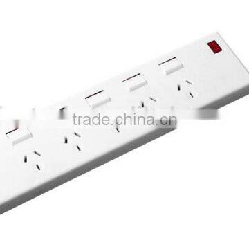 Australian power strips SAA power strips, 6-outletpower board with cable 4V-75 3X1.0mm2