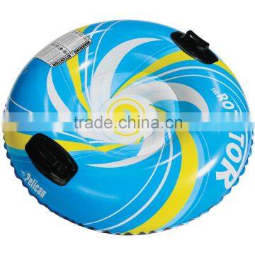 PVC Inflatable snow sledge inflated snow skiing tube stable snow tube