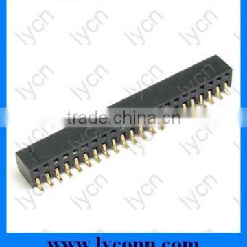 2.54mm Side entry SMT Female header